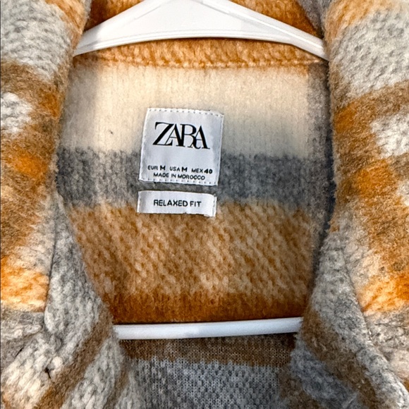 Zara Multicolor Plaid Jacket - Picture 4 of 8